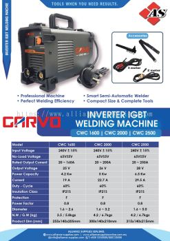 GARVO Inverter IGBT Welding Machine