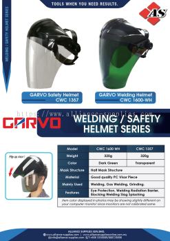 GARVO Safety Helmet / GARVO Welding Helmet