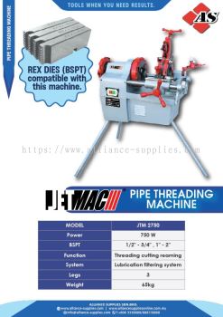 JETMAC Pipe Threading Machine