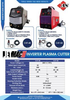 jJETMAC Inverter Plasma Cutter