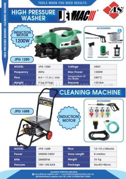 JETMAC High Pressure Washer / Cleaning Machine