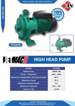 JETMAC High Head Pump