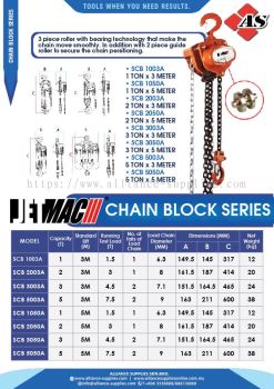 JETMAC Chain Block Series