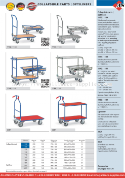 FETRA Collapsible Carts/ Optiliners