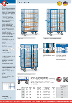 FETRA Box Carts 750kg