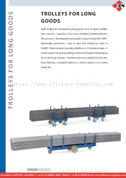 FETRA Trolleys for Long Good / Tubular Steel Trucks