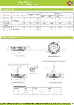 ZY5301 Series LED Low Bay Light