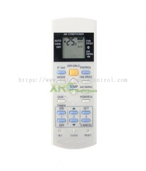 A75C3167 PANASONIC AIR CONDITIONING REMOTE CONTROL 