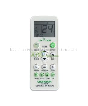 K-2028 CHUNGHOP UNIVERSAL MULTI AIR CONDITIONING REMOTE CONTROL