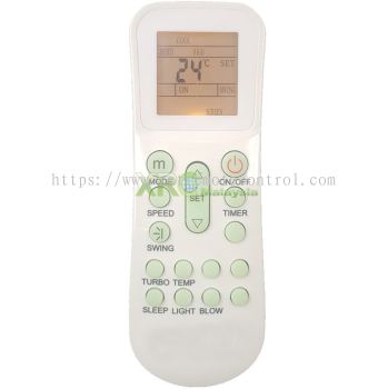 ASW-18Q4-FZR1-MY ISONIC AIR CONDITIONING REMOTE CONTROL