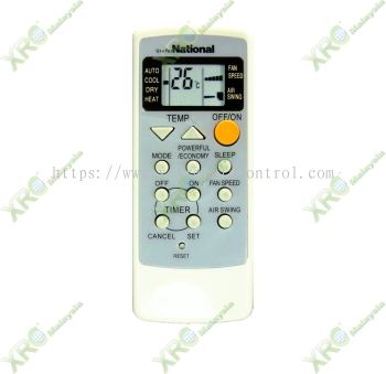 A75C2160 PANASONIC AIR CONDITIONING REMOTE CONTROL 