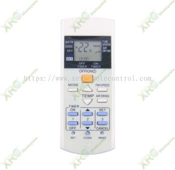 A75C2608 PANASONIC AIR CONDITIONING REMOTE CONTROL 