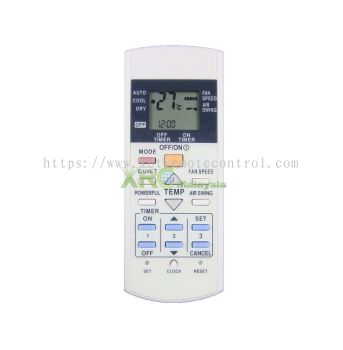 A75C2815 PANASONIC AIR CONDITIONING REMOTE CONTROL 