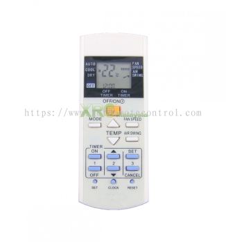 A75C2841 PANASONIC AIR CONDITIONING REMOTE CONTROL 