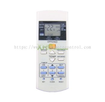 A75C3297 PANASONIC AIR CONDITIONING REMOTE CONTROL 