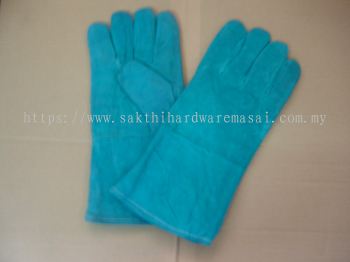 welding glove green