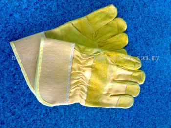 semi leather glove