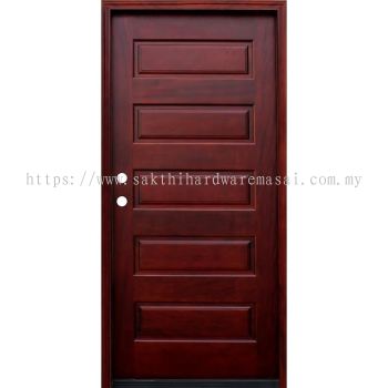 PVC METAL SAFETY DOOR