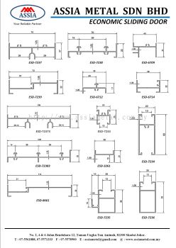 Economic Sliding Door