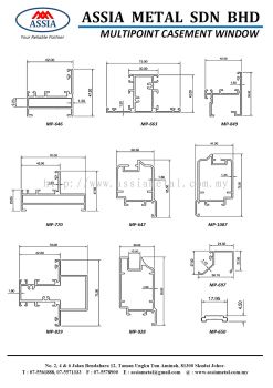 Multipoint Casement Window