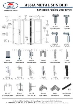 Conceal Folding Door