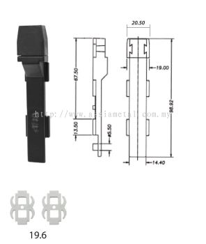 FD-5560  Flush Bolt