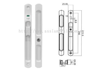 HE-8D  Sliding Door Lock