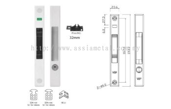 HESL-16A  Sliding Door Lock