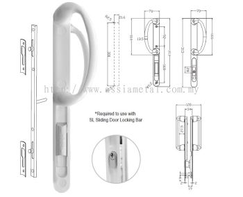 HE-9D  Sliding Door Lock