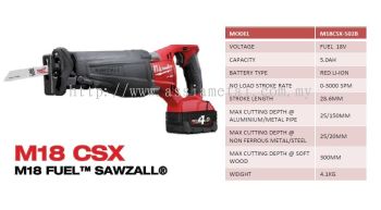 M18 CSX  Sawzall