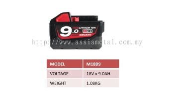 M18B9  18V 9.0AH Battery