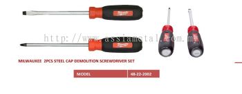 48-22-2002  2Pcs Steel Cap Screwdriver Set