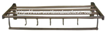 STAINLESS STEEL TOWEL RAIL WITH HOOK E140N