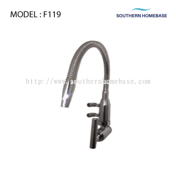 KITCHEN WALL FLEXIBLE TAP WITH FILTER ELITE F119 