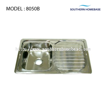 KITCHEN SINK 1 BOWL 1 DRAINER ELITE 8050B