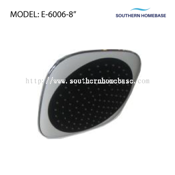 BATHROOM RAIN SHOWER HEAD ELITE E-6006-8"