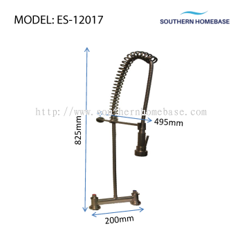 DECK MOUNT PRE-RINSE FAUCET ELITE ES-12017