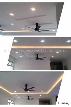  Plaster Ceiling + Wiring + Lighting ~ Offer 