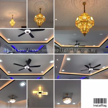 Promosi Cornice Siap Wiring + Led - No XX Jalan Mutiara Bestari 5 , Taman Mutiara Bestari 