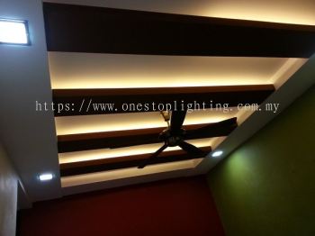 Cornice / Plaster Ceiling Taman Bukit Indah