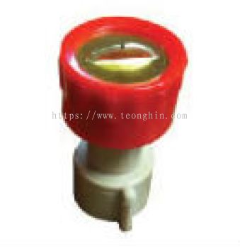 1 Hole Flat Nozzle, Red