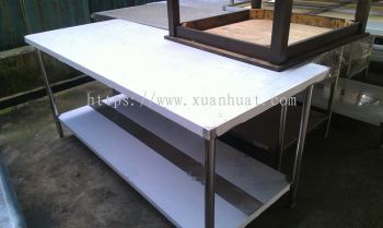 Stainless Steel 6 Ft Working Table 