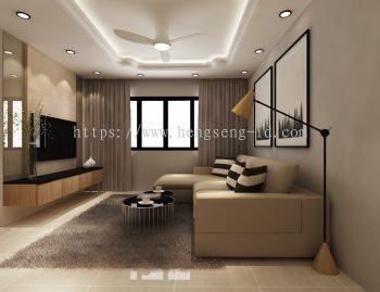Living Room / Hall Design - Living Room / Hall Design