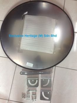 Indoor Convex Mirror Without Cap (Wall Mounted) 600mm