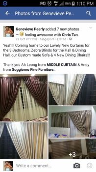 Curtain  Blinds For Windows Dressing : Jb & Singapore 