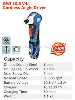 Cordless Angle Driver GWI 10.8 V-LI