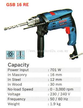 Impact Drill GSB 16 RE