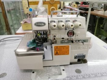 TYPICAL INDUSTRIAL OVERLOCK SEWING MACHINE 