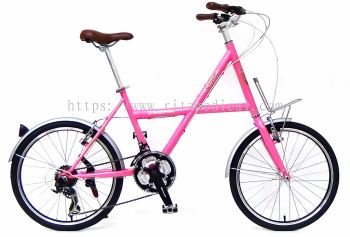 aiwan ibike City Leisure Bike Model  CY-AD2021 Milan 2.0 Pink