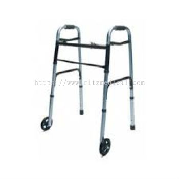 Aluminium Walker with wheel 